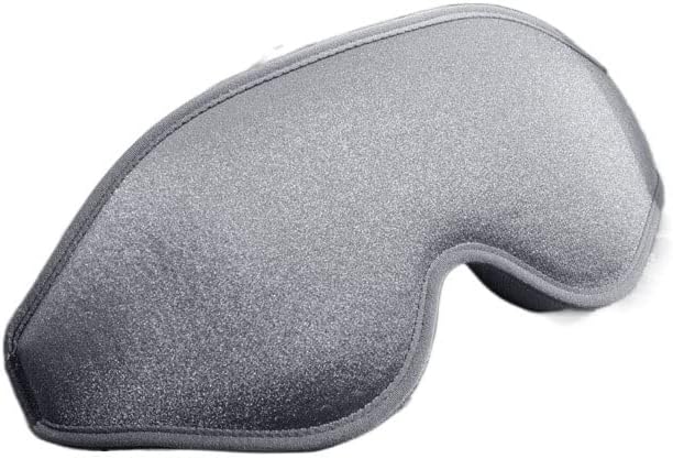 3D Contoured Sleep Mask – Memory Foam Eye Mask with 99% Light Blockout for Deep, Restful Sleep